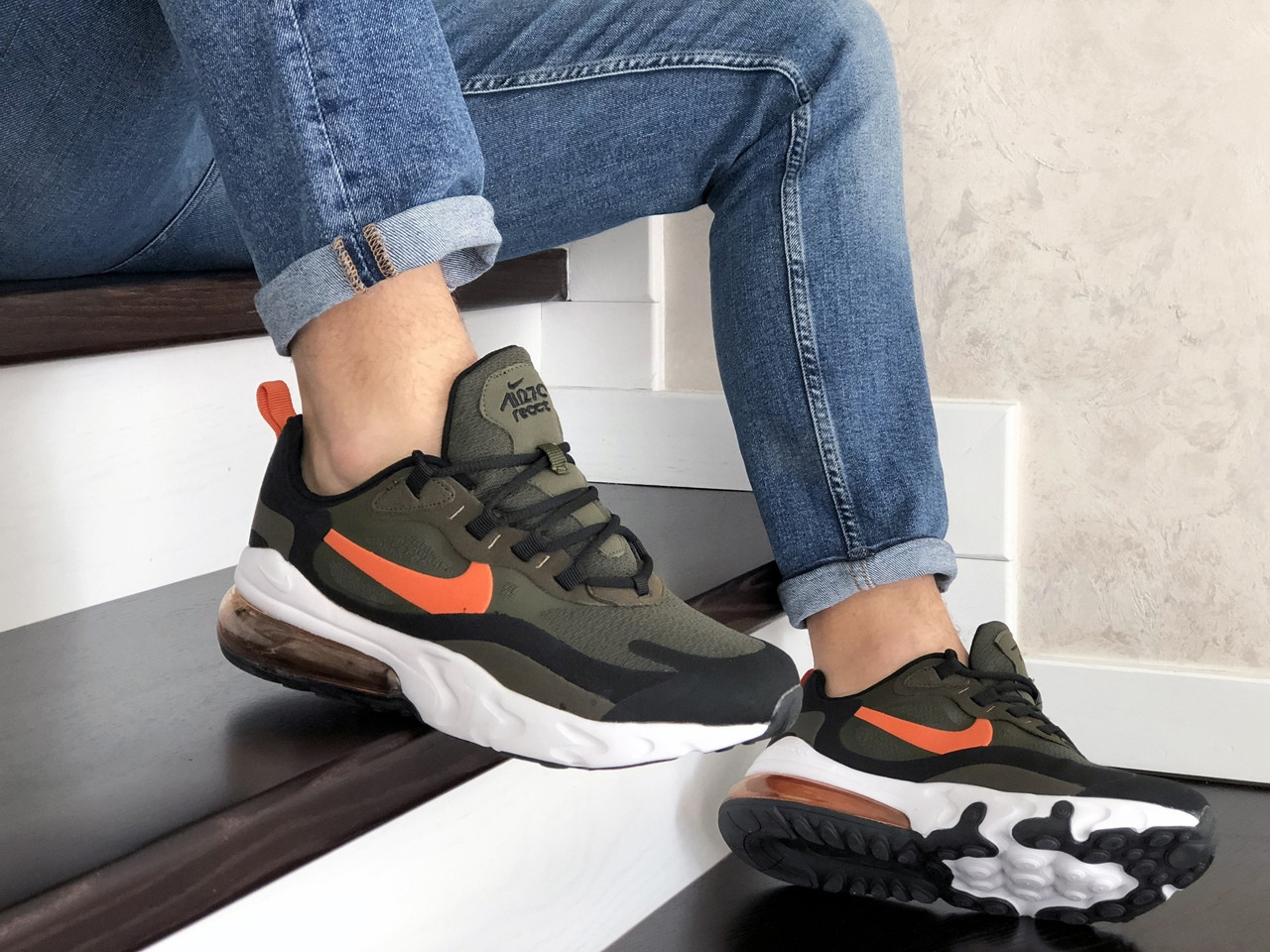 Кроссовки Мужские Nike Air Max 270 React Dark Green / Найк Аир Макс 270 Реакт Темно Зеленые 43, Зелёный
Кроссовки Мужские Nike Air Max 270 React Dark Green / Найк Аир Макс 270 Реакт Темно Зеленые 43, Зелёный