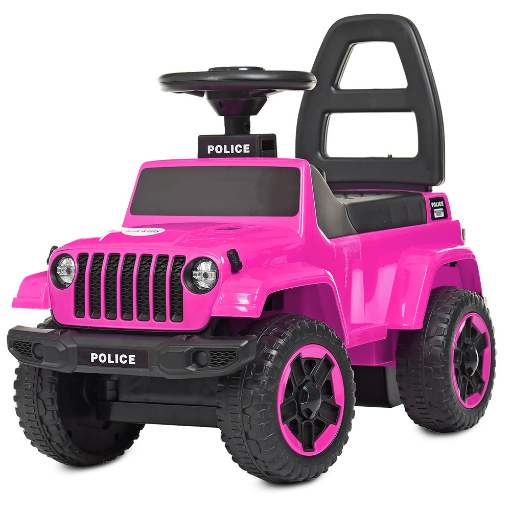 Машинка толокар каталка спинка и подставка для ног Jeep Wrangler розовый Джип для девочки
Машинка толокар каталка спинка и подставка для ног Jeep Wrangler розовый Джип для девочки