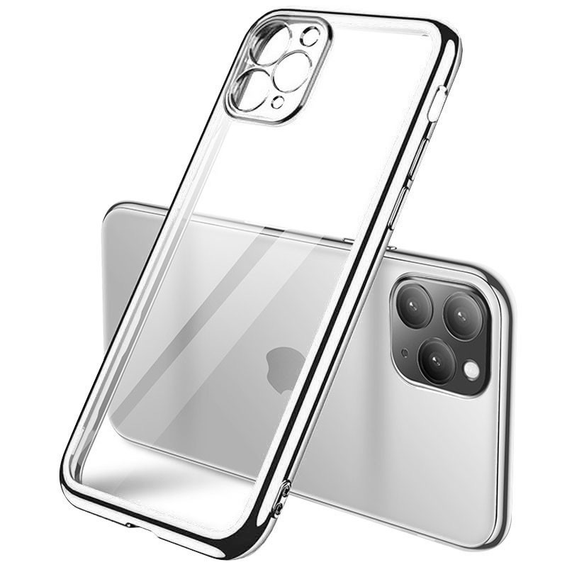 Прозрачный силиконовый чехол с глянцевой окантовкой Full Camera для Apple iPhone 11 Pro Max (6.5") Серебряный
Прозрачный силиконовый чехол с глянцевой окантовкой Full Camera для Apple iPhone 11 Pro Max (6.5") Серебряный