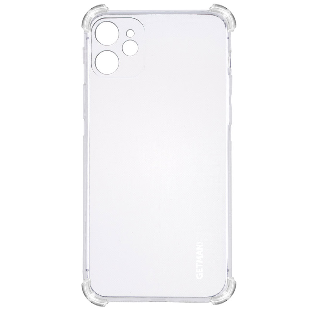 TPU чехол GETMAN Ease logo усиленные углы для Apple iPhone 11 (6.1"), Бесцветный (прозрачный)
TPU чехол GETMAN Ease logo усиленные углы для Apple iPhone 11 (6.1"), Бесцветный (прозрачный)