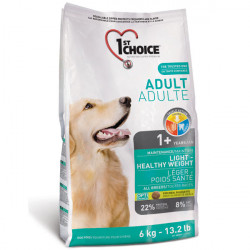 1st Choice (Фест Чойс) Adult Light Healthy Weight - сухой корм для взрослых собак всех пород (курица)
1st Choice (Фест Чойс) Adult Light Healthy Weight - сухой корм для взрослых собак всех пород (курица)