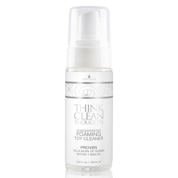 Концентрированная чистящая пенка для для игрушек Sensuva Think Clean Thoughts Foaming 150 мл
Концентрированная чистящая пенка для для игрушек Sensuva Think Clean Thoughts Foaming 150 мл