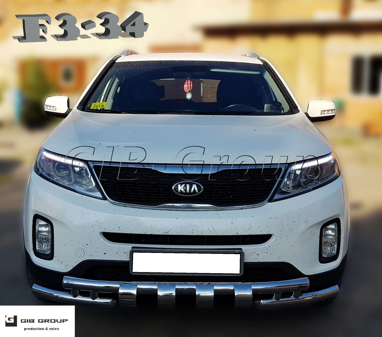 Защита переднего бампера (двойная нержавеющая труба - двойной ус) KIA Sorento (14-18)
Защита переднего бампера (двойная нержавеющая труба - двойной ус) KIA Sorento (14-18)