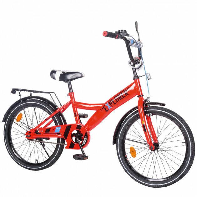 Двухколесный велосипед для ребенка EXPLORER 20" T-220114, со светоотражателями, подножкой, зеркалом, красный
Двухколесный велосипед для ребенка EXPLORER 20" T-220114, со светоотражателями, подножкой, зеркалом, красный