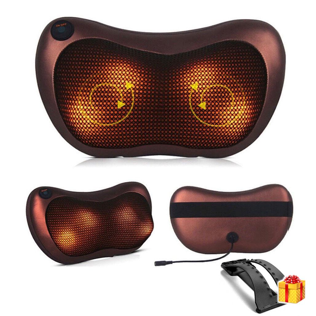 Массажер роликовый Massage pillow GHM 8028 / Массажная подушка +Массажер-мостик для спины Подарок!
Массажер роликовый Massage pillow GHM 8028 / Массажная подушка +Массажер-мостик для спины Подарок!