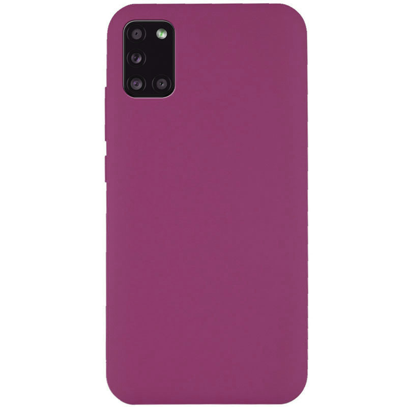 Чехол Silicone Cover Full without Logo (A) для Samsung Galaxy A31, Бордовый / marsala
Чехол Silicone Cover Full without Logo (A) для Samsung Galaxy A31, Бордовый / marsala