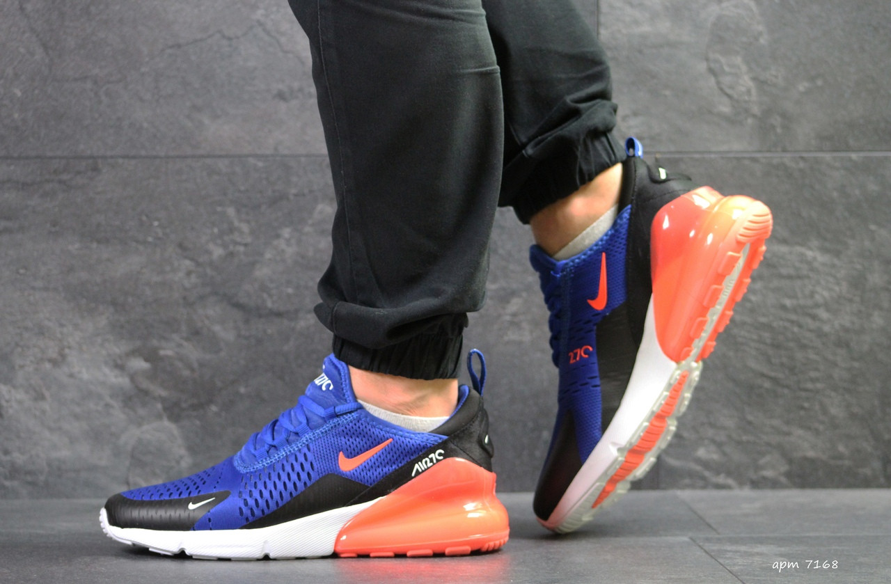 Мужские кроссовки Nike Air Max 270 сетка,синие с оранжевым 44,45р, Синий с оранжевым
Мужские кроссовки Nike Air Max 270 сетка,синие с оранжевым 44,45р, Синий с оранжевым