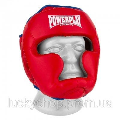 Боксерський шолом PowerPlay тренувальний 3068 PU, Amara Червоно-Синій XS SKL24-144817
Боксерський шолом PowerPlay тренувальний 3068 PU, Amara Червоно-Синій XS SKL24-144817