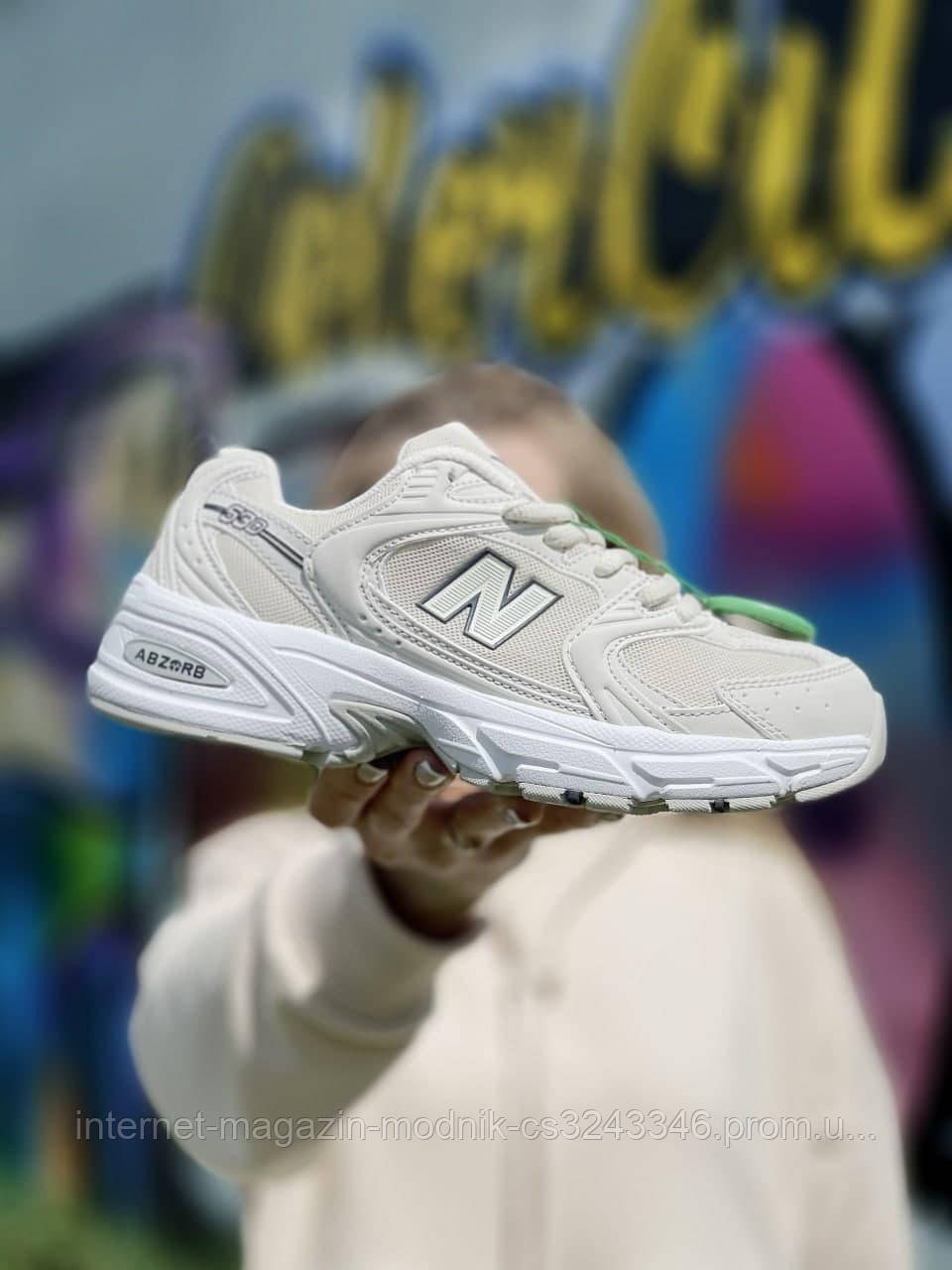 Женские кроссовки New Balance 530 Abzorb (белые с бежевым) J3291 спортивные весенние кроссы, Белый
Женские кроссовки New Balance 530 Abzorb (белые с бежевым) J3291 спортивные весенние кроссы, Белый