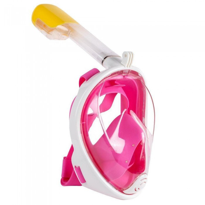 Полнолицевая маска для плавания снорклинга FREE BREATH (S/M) M2068G с креплением для камеры Розовая
Полнолицевая маска для плавания снорклинга FREE BREATH (S/M) M2068G с креплением для камеры Розовая