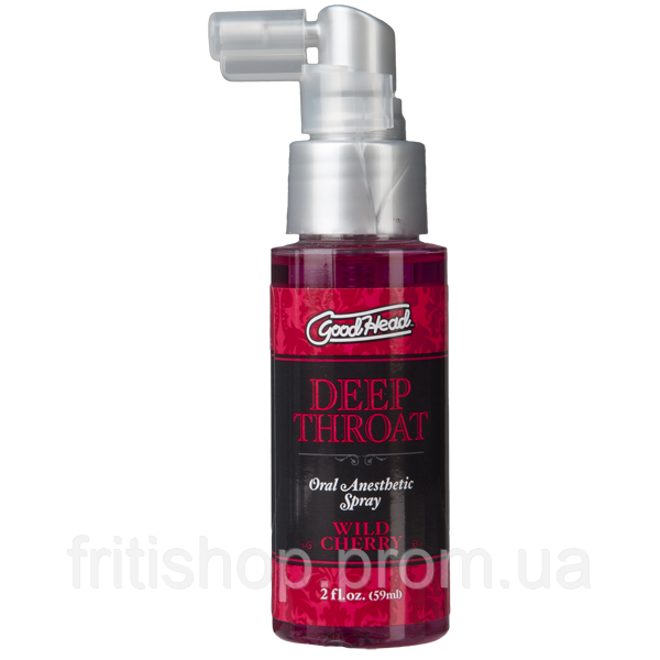 Спрей для минета Doc Johnson GoodHead DeepThroat Spray – Wild Cherry 59 мл для глубокого минета
Спрей для минета Doc Johnson GoodHead DeepThroat Spray – Wild Cherry 59 мл для глубокого минета
