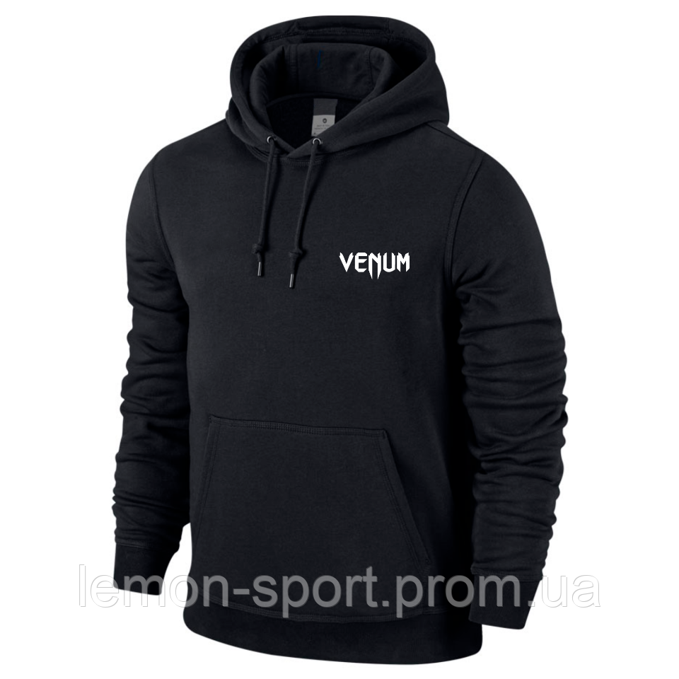 Мужская толстовка с капюшоном, худи, кенгурушка черная Venum (Венум) XKOF_87, Черный
Мужская толстовка с капюшоном, худи, кенгурушка черная Venum (Венум) XKOF_87, Черный