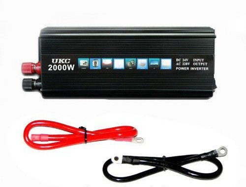 Преобразователь UKC 12V-220V 2000W инвертор преобразователь напряжения в машину автомобильный
Преобразователь UKC 12V-220V 2000W инвертор преобразователь напряжения в машину автомобильный