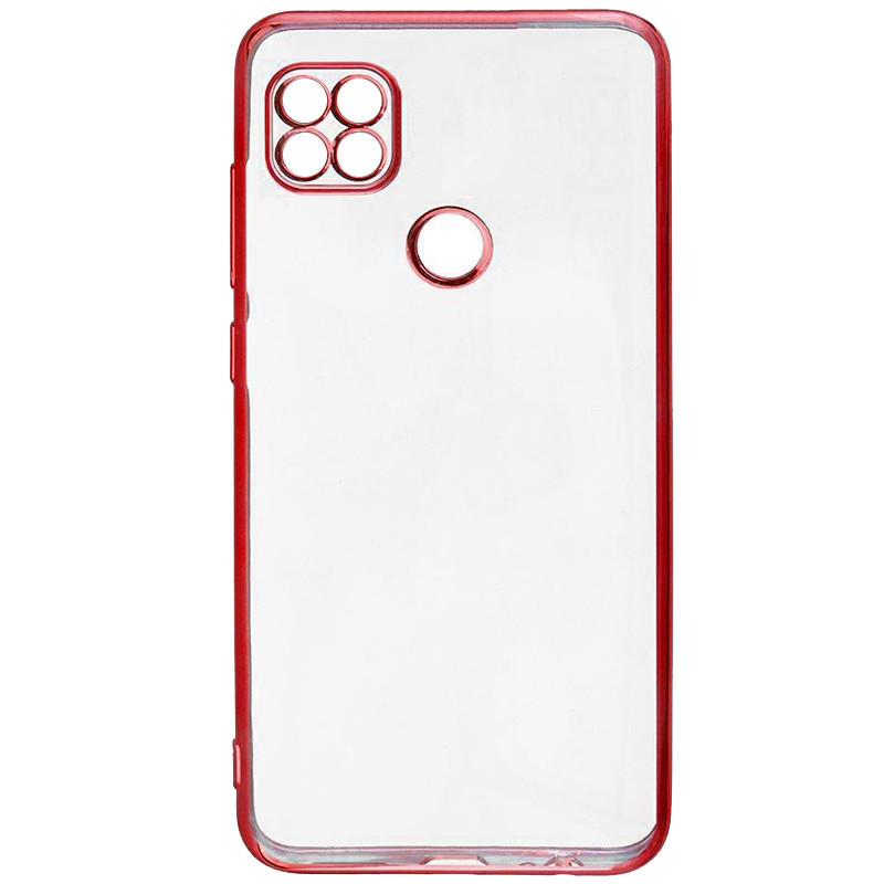 Прозрачный силиконовый чехол с глянцевой окантовкой Full Camera для Xiaomi Redmi 9C Красный
Прозрачный силиконовый чехол с глянцевой окантовкой Full Camera для Xiaomi Redmi 9C Красный