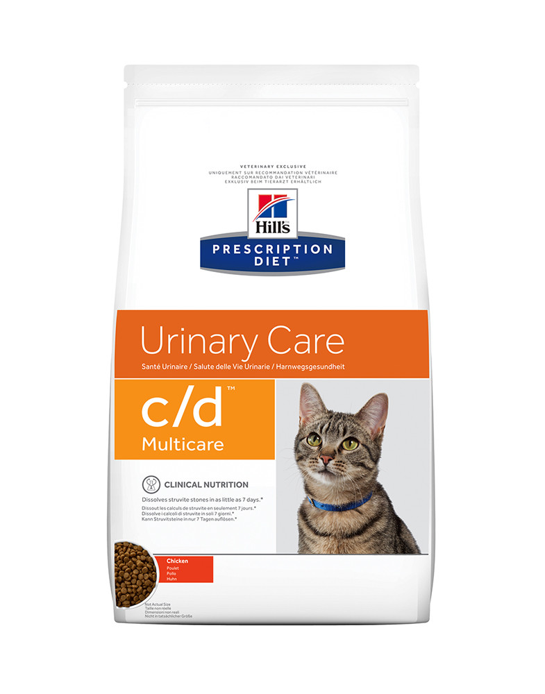 Hill's Prescription Diet Feline c/d Multicare Urinary Care корм для кошек с курицей 1.5 кг
Hill's Prescription Diet Feline c/d Multicare Urinary Care корм для кошек с курицей 1.5 кг