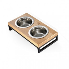Миска для собак Harley and Cho Lunch Bar дерево на черной подставке M 21x21x10см 0,75л Черная
Миска для собак Harley and Cho Lunch Bar дерево на черной подставке M 21x21x10см 0,75л Черная