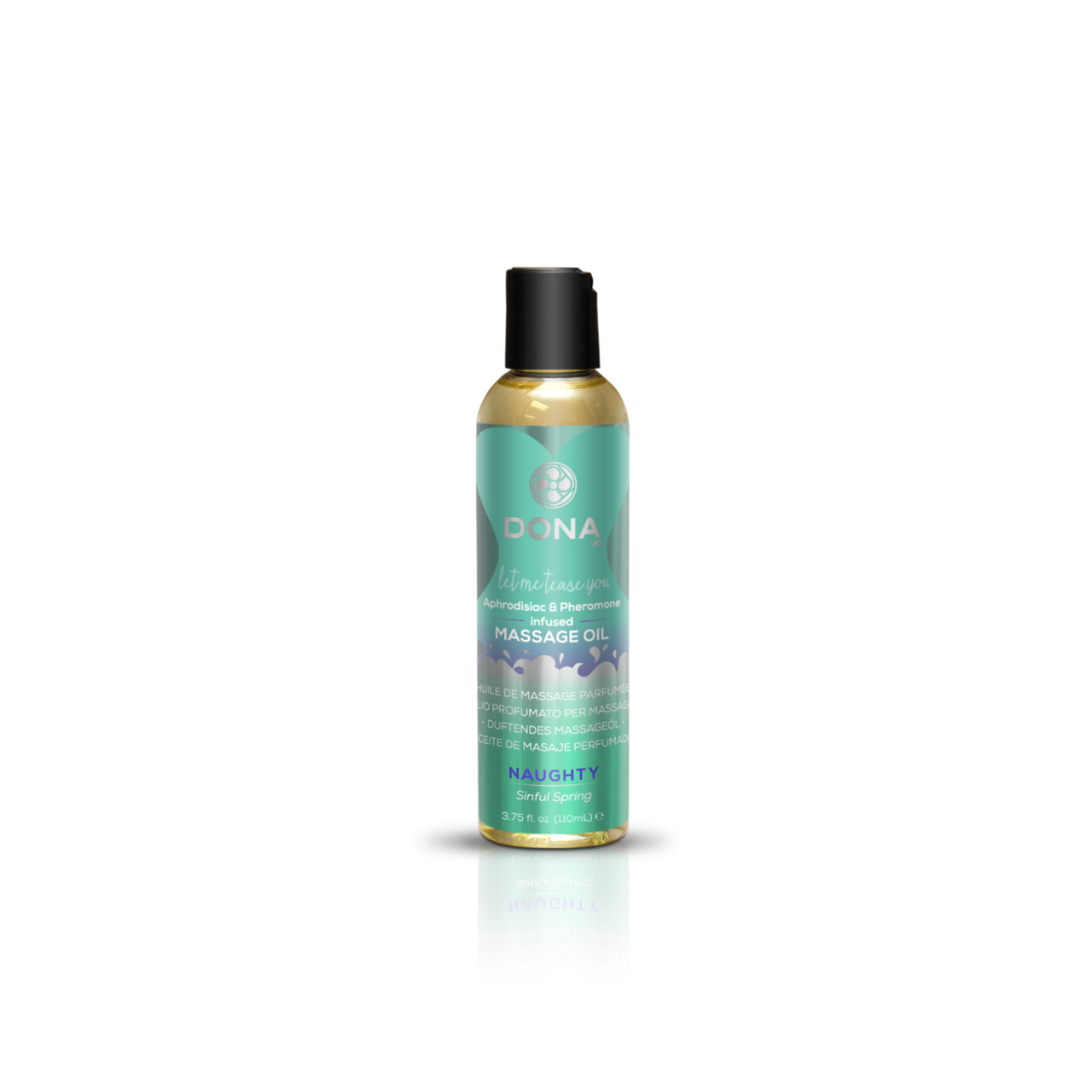 Массажное масло DONA Massage Oil NAUGHTY - SINFUL SPRING (110 мл) с феромонами и афродизиаками
Массажное масло DONA Massage Oil NAUGHTY - SINFUL SPRING (110 мл) с феромонами и афродизиаками