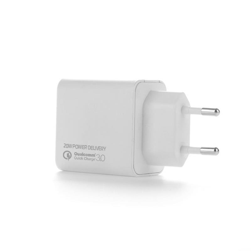 Сетевое зарядное устройство ColorWay (Type-C PD + USB QC3.0) White (CW-CHS023PD-WT), Белый
Сетевое зарядное устройство ColorWay (Type-C PD + USB QC3.0) White (CW-CHS023PD-WT), Белый
