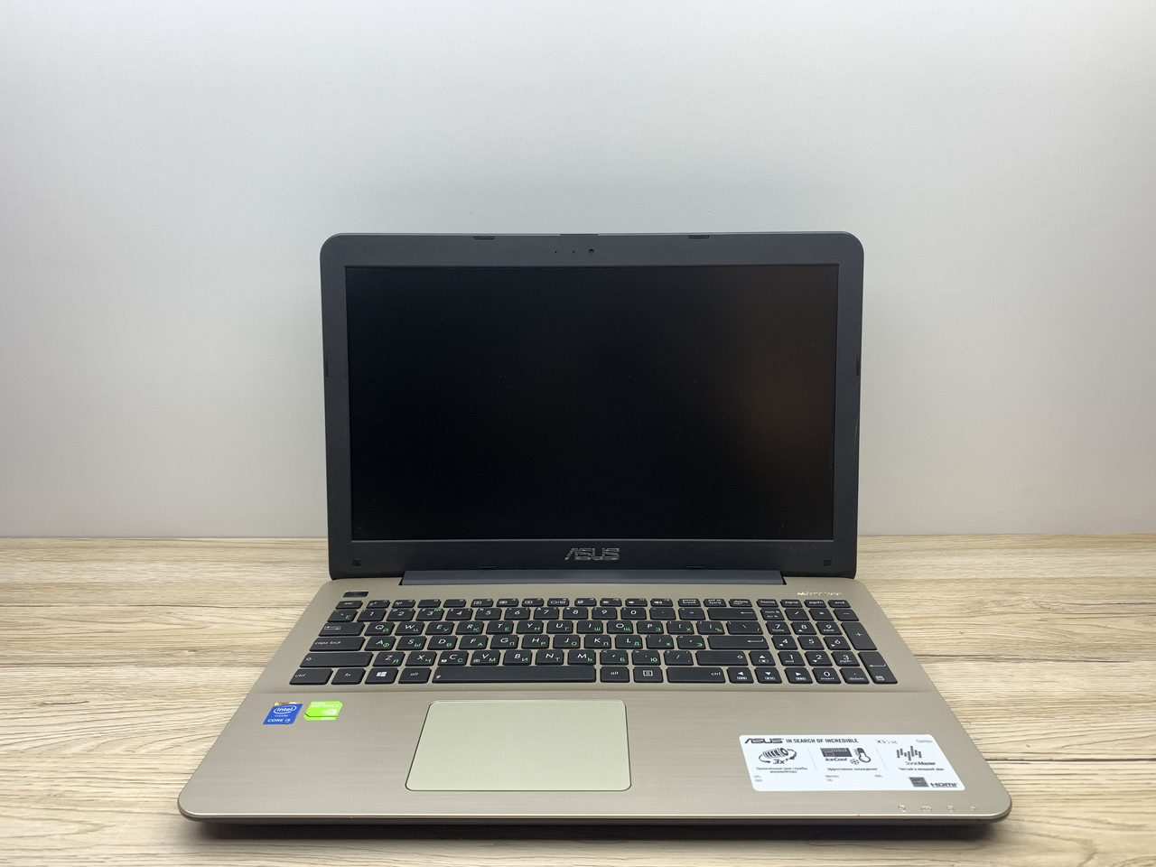 Ноутбук Б/У Asus X555L 15.6 HD/ i5-4210U 2(4)x 2.7GHz/ GF820M 2Gb/ RAM 8Gb/ HDD 500Gb/ АКБ 23Wh/ Сост. 8.5
Ноутбук Б/У Asus X555L 15.6 HD/ i5-4210U 2(4)x 2.7GHz/ GF820M 2Gb/ RAM 8Gb/ HDD 500Gb/ АКБ 23Wh/ Сост. 8.5
