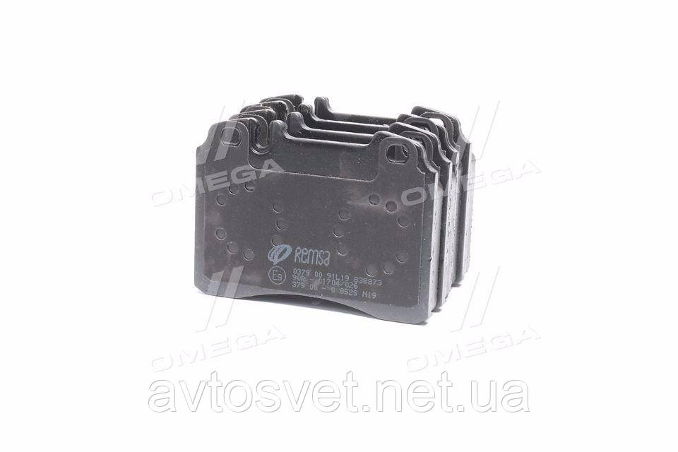 Колодка торм. диск. MB W201/E-CLASS W124/E-CLASS W210/SL R129 01.1991- передн. (пр-во REMSA) 0379.00
Колодка торм. диск. MB W201/E-CLASS W124/E-CLASS W210/SL R129 01.1991- передн. (пр-во REMSA) 0379.00
