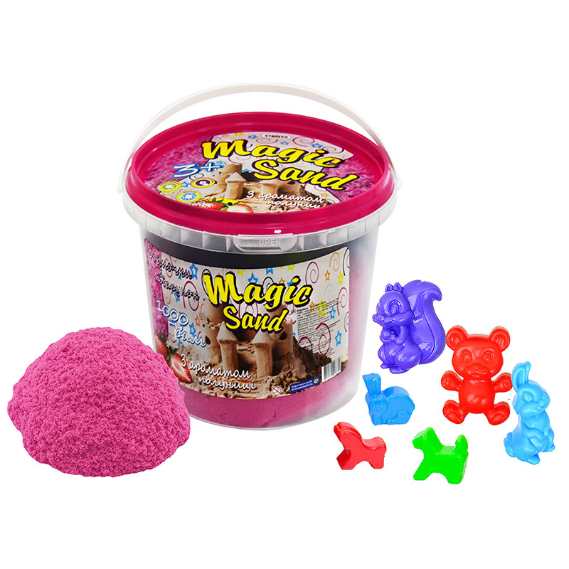 Кинетический песок Strateg Magic Sand в ведре розовый с ароматом клубники 372-11, КОД: 2446541
Кинетический песок Strateg Magic Sand в ведре розовый с ароматом клубники 372-11, КОД: 2446541