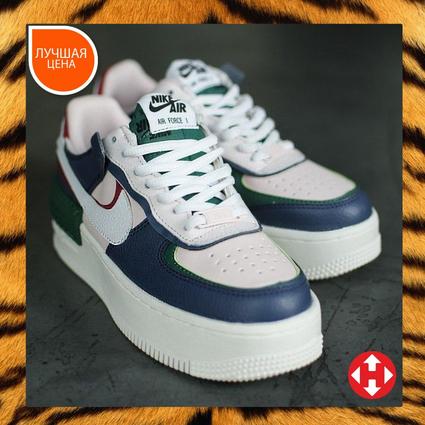 Кроссовки женские спортивные повседневные Nike Air Force Shadow Blue Pink (найк аир форс шедоу блу пинк), Разные цвета
Кроссовки женские спортивные повседневные Nike Air Force Shadow Blue Pink (найк аир форс шедоу блу пинк), Разные цвета