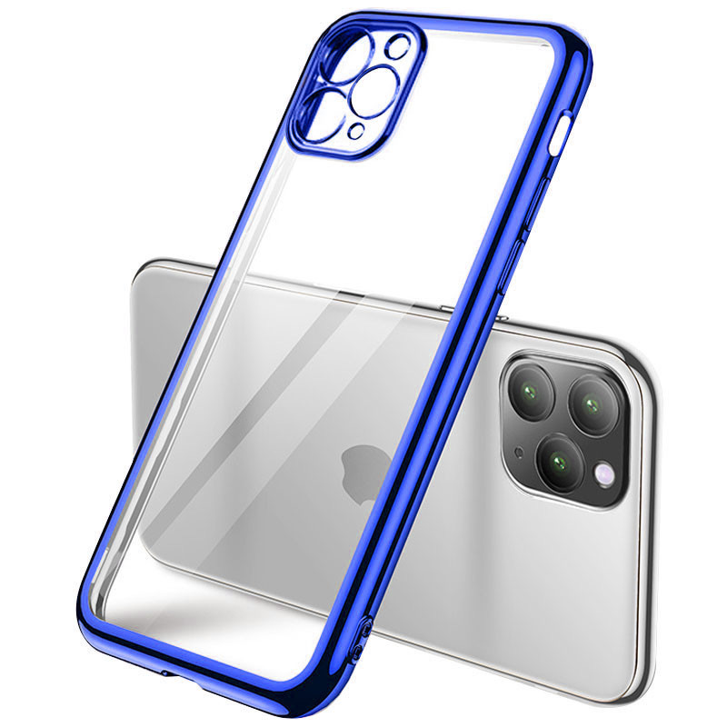 Прозрачный силиконовый чехол с глянцевой окантовкой Full Camera для Apple iPhone 12 Pro Max (6.7") Синий
Прозрачный силиконовый чехол с глянцевой окантовкой Full Camera для Apple iPhone 12 Pro Max (6.7") Синий