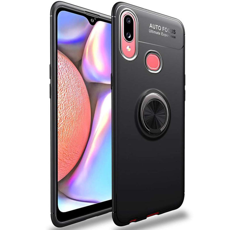 TPU чехол Deen ColorRing под магнитный держатель (opp) для Samsung Galaxy A10s, Черный / черный
TPU чехол Deen ColorRing под магнитный держатель (opp) для Samsung Galaxy A10s, Черный / черный