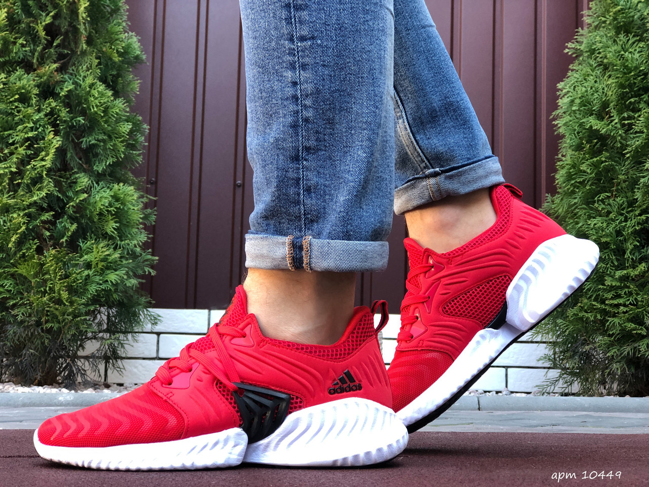 Мужские кроссовки в стиле Adidas Адидас Alphabounce Instinc, красные с белым. 44 (28 см), Красный
Мужские кроссовки в стиле Adidas Адидас Alphabounce Instinc, красные с белым. 44 (28 см), Красный