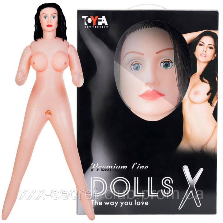 Лялька надувна Kaylee Toyfa Dolls-X, з реалістичною головою, брюнетка, кібер вставка: вагіна-анус
Лялька надувна Kaylee Toyfa Dolls-X, з реалістичною головою, брюнетка, кібер вставка: вагіна-анус