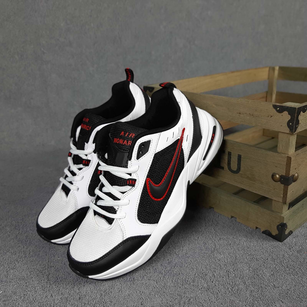Мужские кроссовки в стиле Nike Найк Air Monarch, белые с черным 43 (27,5 см), Черно-белый
Мужские кроссовки в стиле Nike Найк Air Monarch, белые с черным 43 (27,5 см), Черно-белый