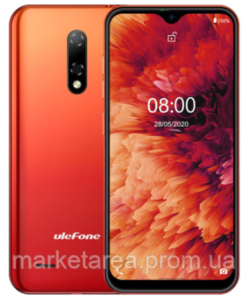 Смартфон с большим дисплеем и 2 камерами на 2 сим карты Ulefone Note 8P 2/16GB Red Global (Гарантия 12 мес), Красный
Смартфон с большим дисплеем и 2 камерами на 2 сим карты Ulefone Note 8P 2/16GB Red Global (Гарантия 12 мес), Красный