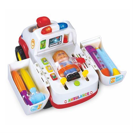 Музыкальная машинка Hola Toys Скорая помощь с инструментами (836), Белый;разноцветный
Музыкальная машинка Hola Toys Скорая помощь с инструментами (836), Белый;разноцветный