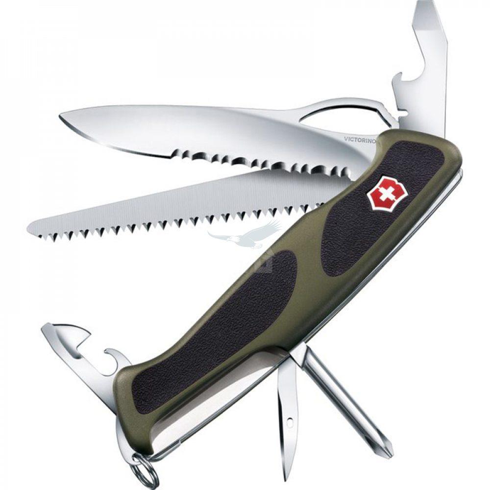 Нож складной, мультитул Victorinox Rangergrip 178 (130мм, 12 функций), зеленый 0.9663.MWC4
Нож складной, мультитул Victorinox Rangergrip 178 (130мм, 12 функций), зеленый 0.9663.MWC4