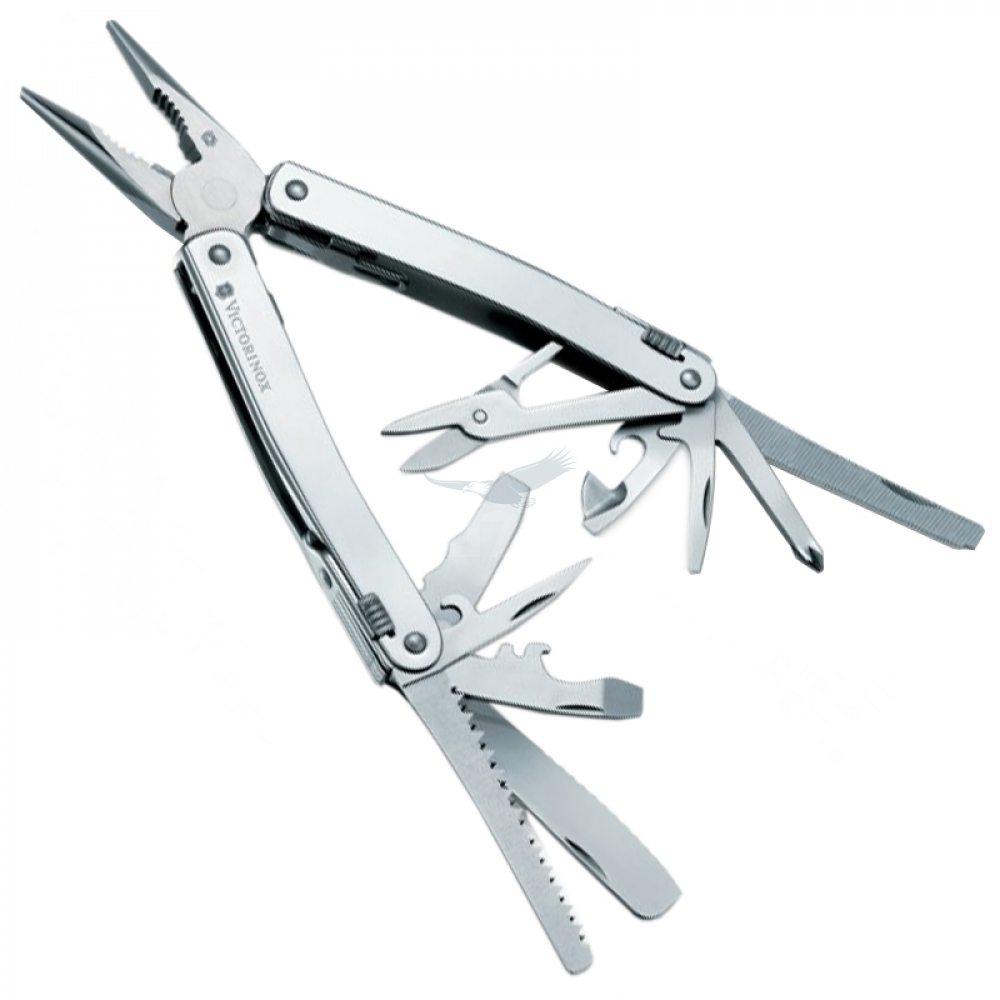 Мультитул Victorinox Swisstool Spirit (105мм,11 элементов), с кожаным чехлом 3.0227.L1
Мультитул Victorinox Swisstool Spirit (105мм,11 элементов), с кожаным чехлом 3.0227.L1