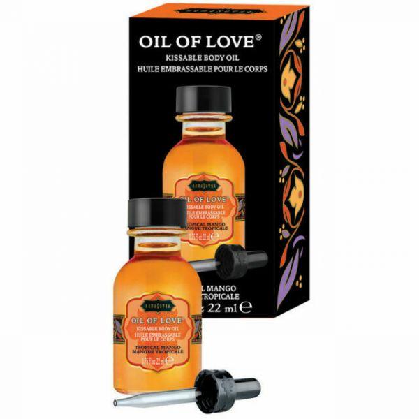 Съедобное масло для поцелуев и массажа Kamasutra OIL OF LOVE Тропическое Манго 22 мл
Съедобное масло для поцелуев и массажа Kamasutra OIL OF LOVE Тропическое Манго 22 мл