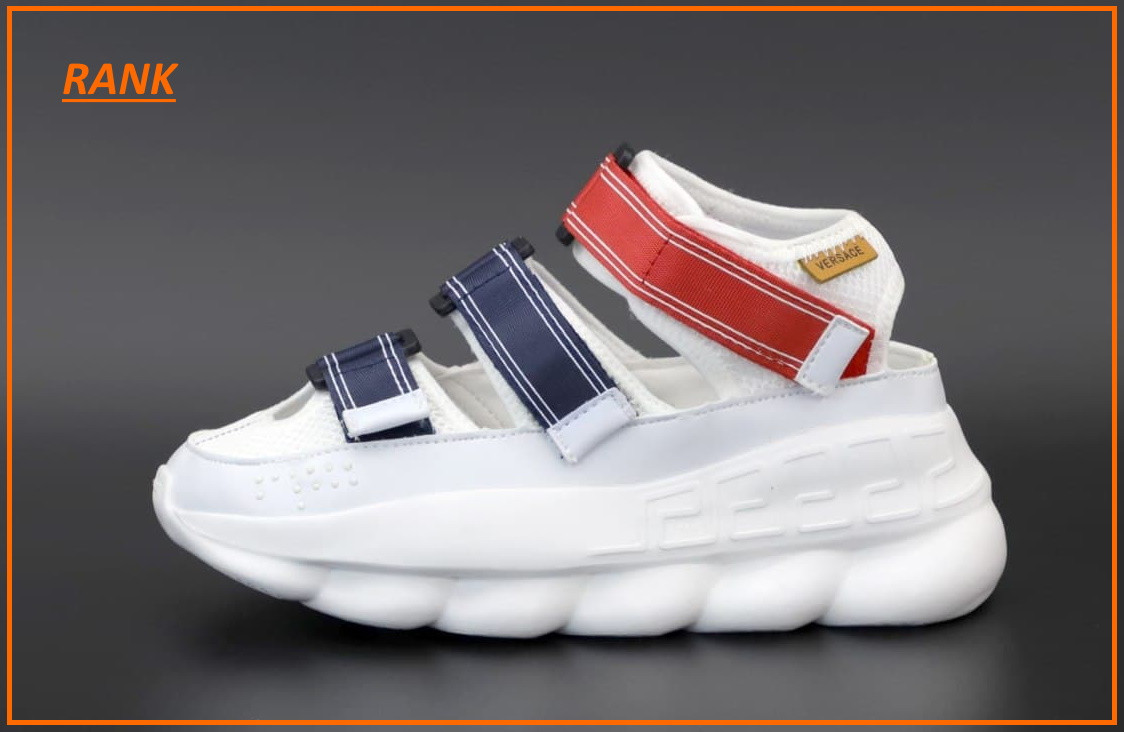 Сандалии Versace Chain Reaction Sandal Pink White в стиле босоножки Версаче Чейн Реакшн белые на липучке, Белый
Сандалии Versace Chain Reaction Sandal Pink White в стиле босоножки Версаче Чейн Реакшн белые на липучке, Белый