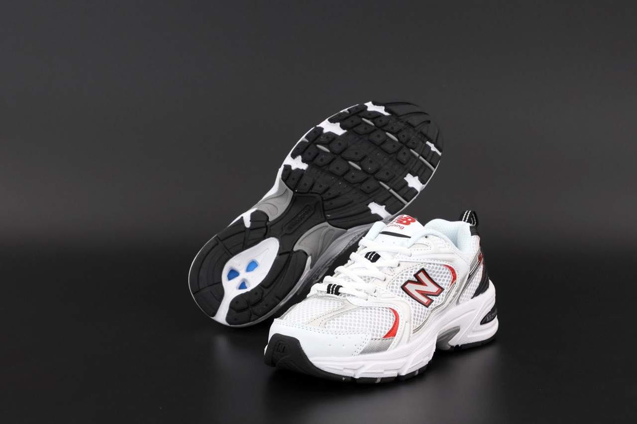 Кроссовки мужские New Balance 530 белые с красным, Нью Баланс 530, натуральная кожа, текстиль, код KD-12574 43, Белый
Кроссовки мужские New Balance 530 белые с красным, Нью Баланс 530, натуральная кожа, текстиль, код KD-12574 43, Белый