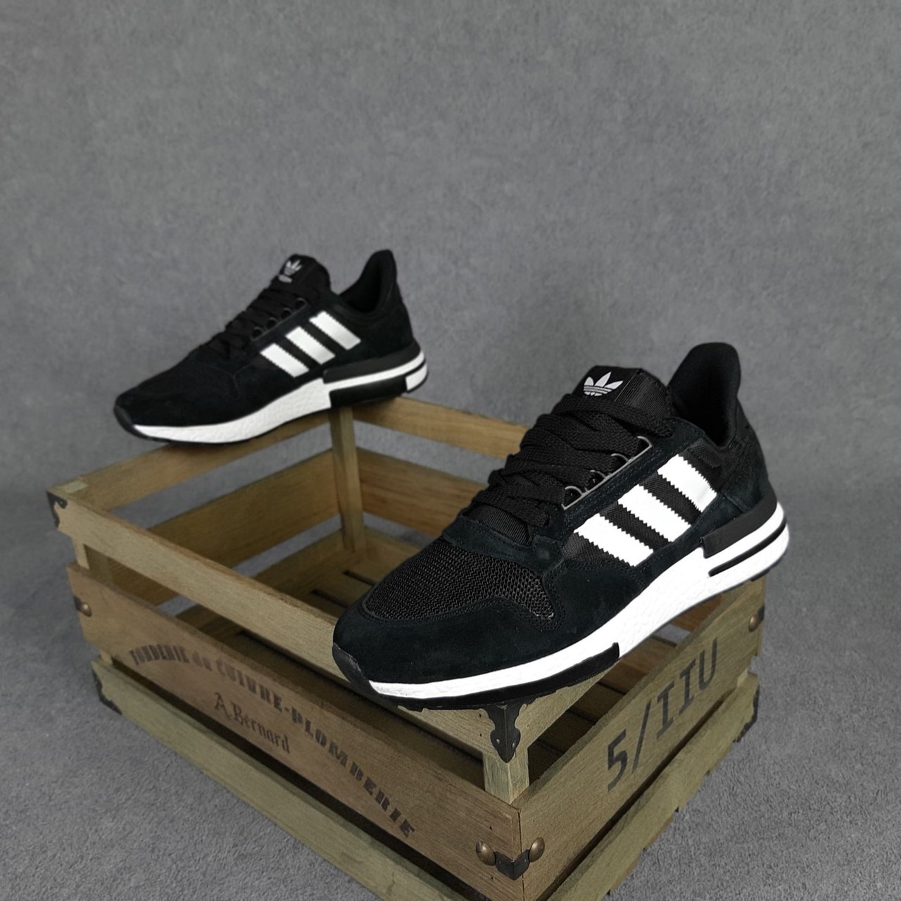 Мужские кроссовки Adidas ZX 500 черные, Адидас Зет Икс 500, замша, текстиль, код OD-10459, Черный
Мужские кроссовки Adidas ZX 500 черные, Адидас Зет Икс 500, замша, текстиль, код OD-10459, Черный
