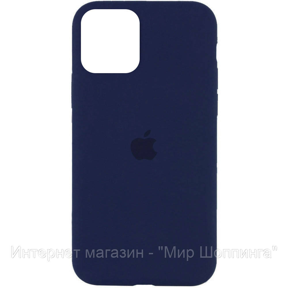 Чехол Silicone Case Full Protective (AA) для Apple iPhone 11 Pro (5.8"), Синий / deep navy
Чехол Silicone Case Full Protective (AA) для Apple iPhone 11 Pro (5.8"), Синий / deep navy