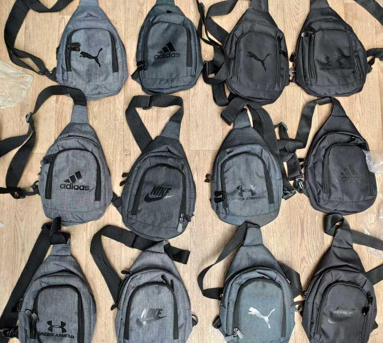 Мужская брендовая сумка слинг нагрудная Nike, Adidas, Puma, Under Armour, мужские брендовые сумки, 1057, Черный
Мужская брендовая сумка слинг нагрудная Nike, Adidas, Puma, Under Armour, мужские брендовые сумки, 1057, Черный