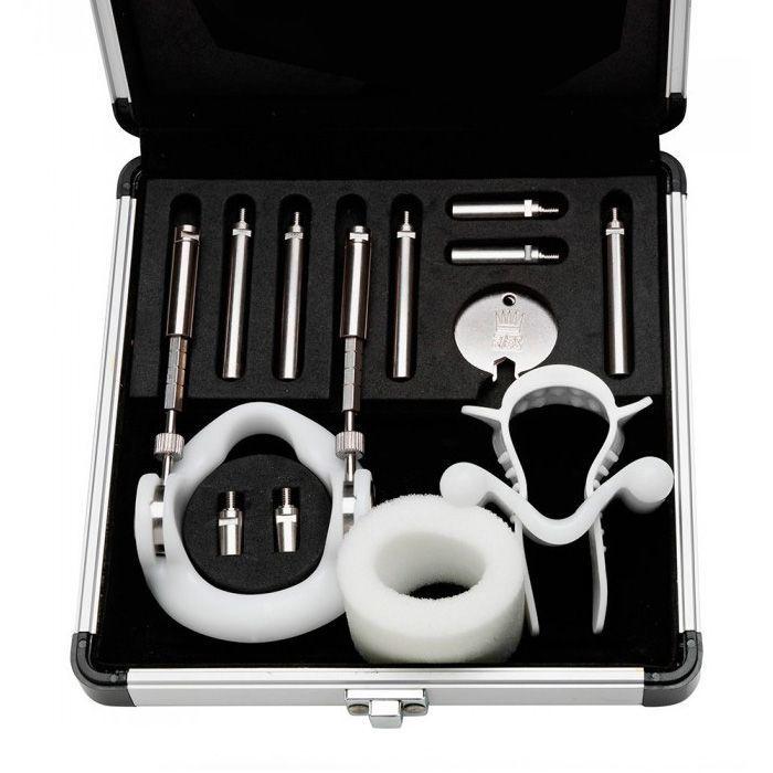 Экстендер для увеличения члена Jes-Extender Titanium, ремешковый, алюминиевый кейс Bomba
Экстендер для увеличения члена Jes-Extender Titanium, ремешковый, алюминиевый кейс Bomba
