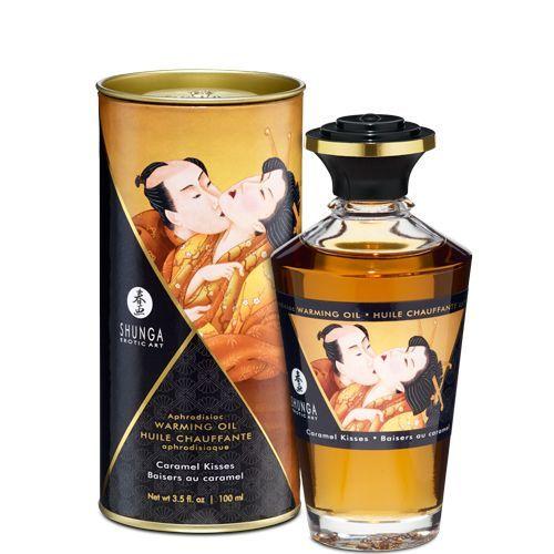 Разогревающее масло Shunga Aphrodisiac Warming Oil - Caramel Kisses (100 мл) без сахара, вкусный
Разогревающее масло Shunga Aphrodisiac Warming Oil - Caramel Kisses (100 мл) без сахара, вкусный