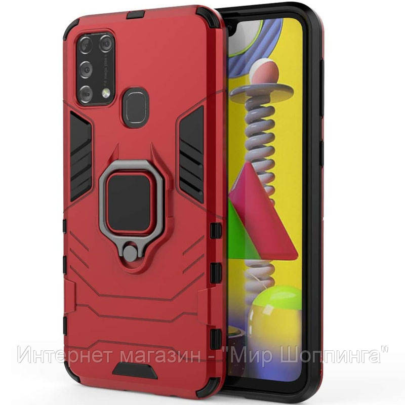 Ударопрочный чехол Transformer Ring for Magnet для Samsung Galaxy M30s / M21, Красный / dante red
Ударопрочный чехол Transformer Ring for Magnet для Samsung Galaxy M30s / M21, Красный / dante red
