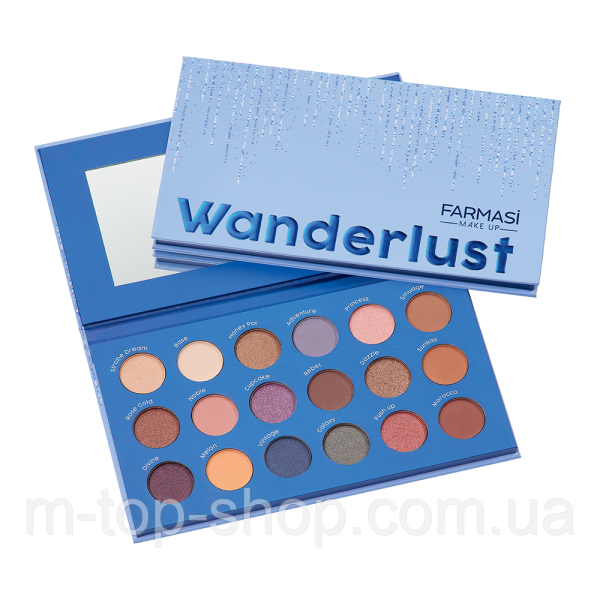Акция! Палетка теней 18 цветов Wanderlust Farmasi Фармаси 16,2 г + бесплатная доставка
Акция! Палетка теней 18 цветов Wanderlust Farmasi Фармаси 16,2 г + бесплатная доставка