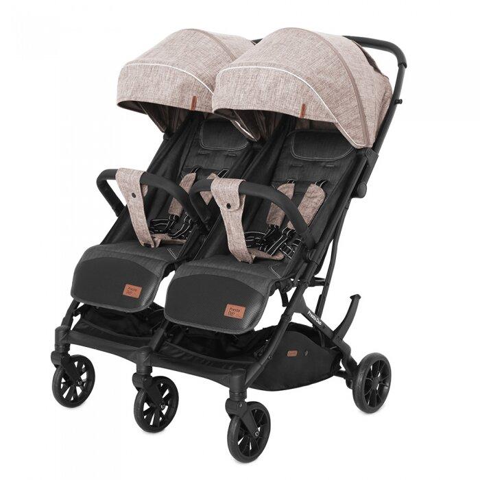Прогулочная коляска для двойни Carrello Presto Duo Steam Beige (CRL-5506), Бежевый
Прогулочная коляска для двойни Carrello Presto Duo Steam Beige (CRL-5506), Бежевый