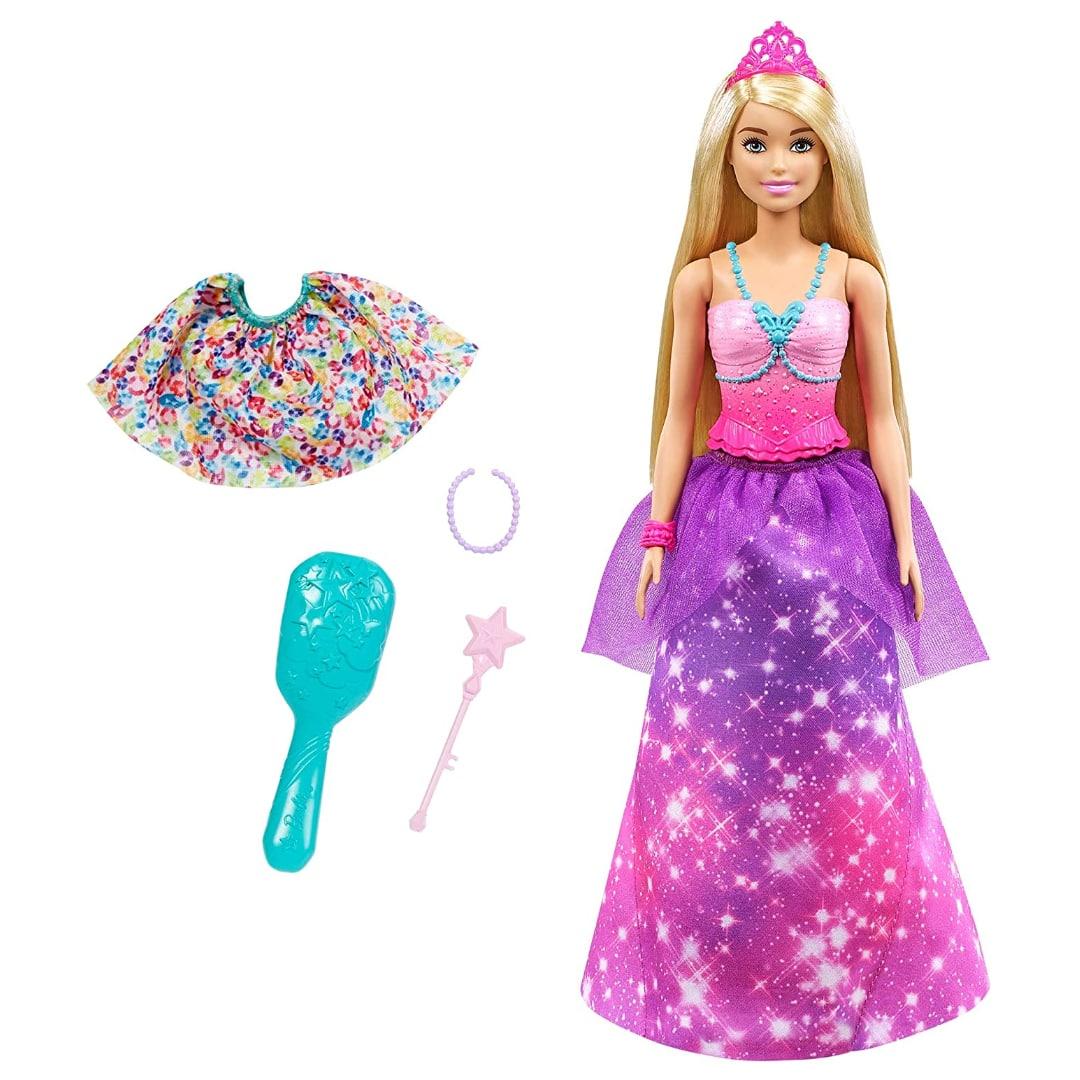 Кукла Барби Принцесса русалочка Barbie Dreamtopia 2-in-1 Princess to Mermaid Fashion
Кукла Барби Принцесса русалочка Barbie Dreamtopia 2-in-1 Princess to Mermaid Fashion