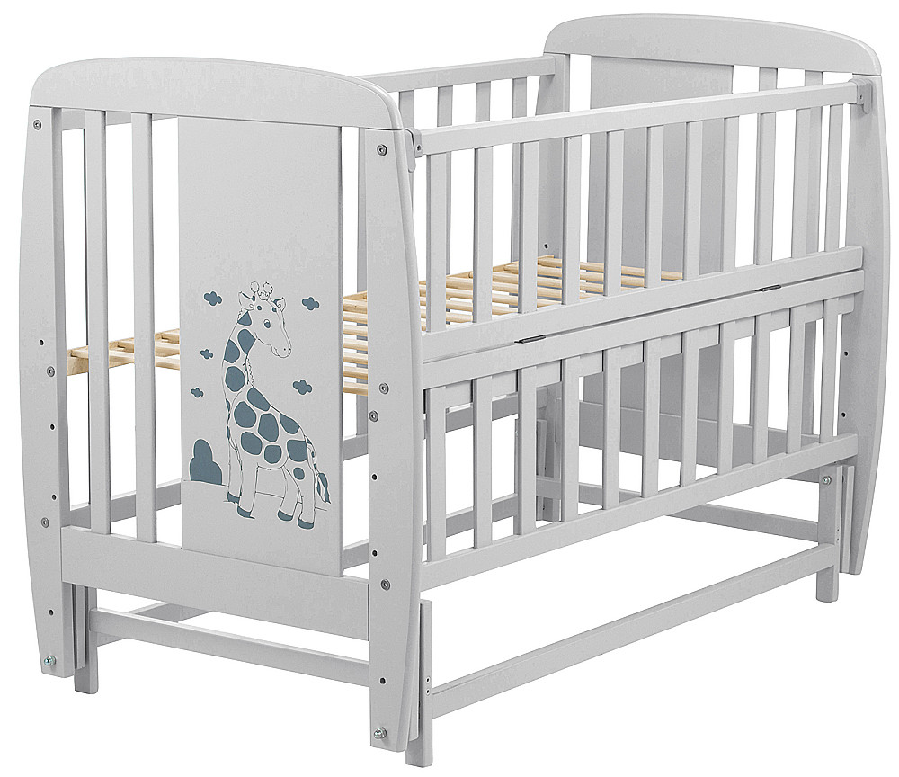 Детская Кровать-маятник Babyroom "Жирафик" с откидным боком, бук серый, 625361
Детская Кровать-маятник Babyroom "Жирафик" с откидным боком, бук серый, 625361