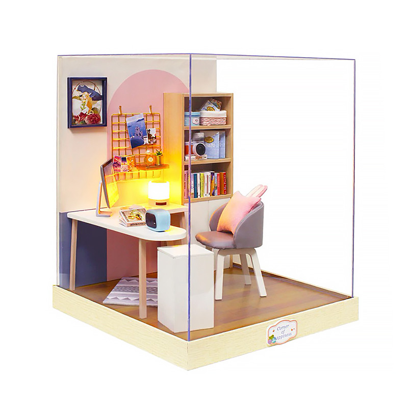 3D Румбокс кукольный дом конструктор DIY Cute Room BT-030 Уголок счастья 23*23*27,5см
3D Румбокс кукольный дом конструктор DIY Cute Room BT-030 Уголок счастья 23*23*27,5см