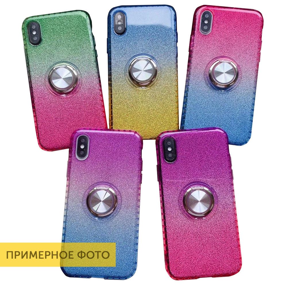 TPU чехол Shine Gradient с кольцом для Samsung Galaxy A50 (A505F) / A50s / A30s, Розовый / синий
TPU чехол Shine Gradient с кольцом для Samsung Galaxy A50 (A505F) / A50s / A30s, Розовый / синий